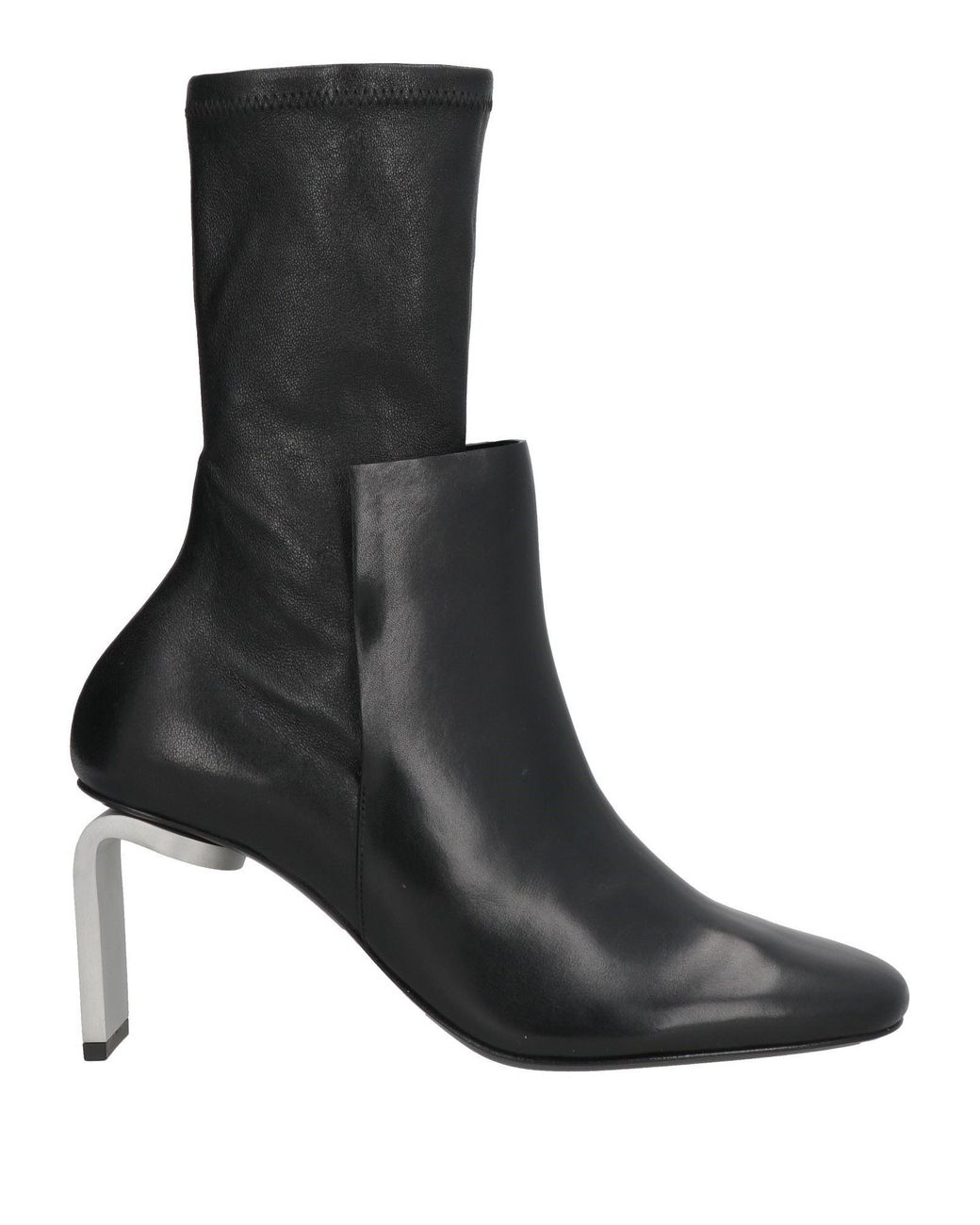 Jil Sander Black Ankle Boots