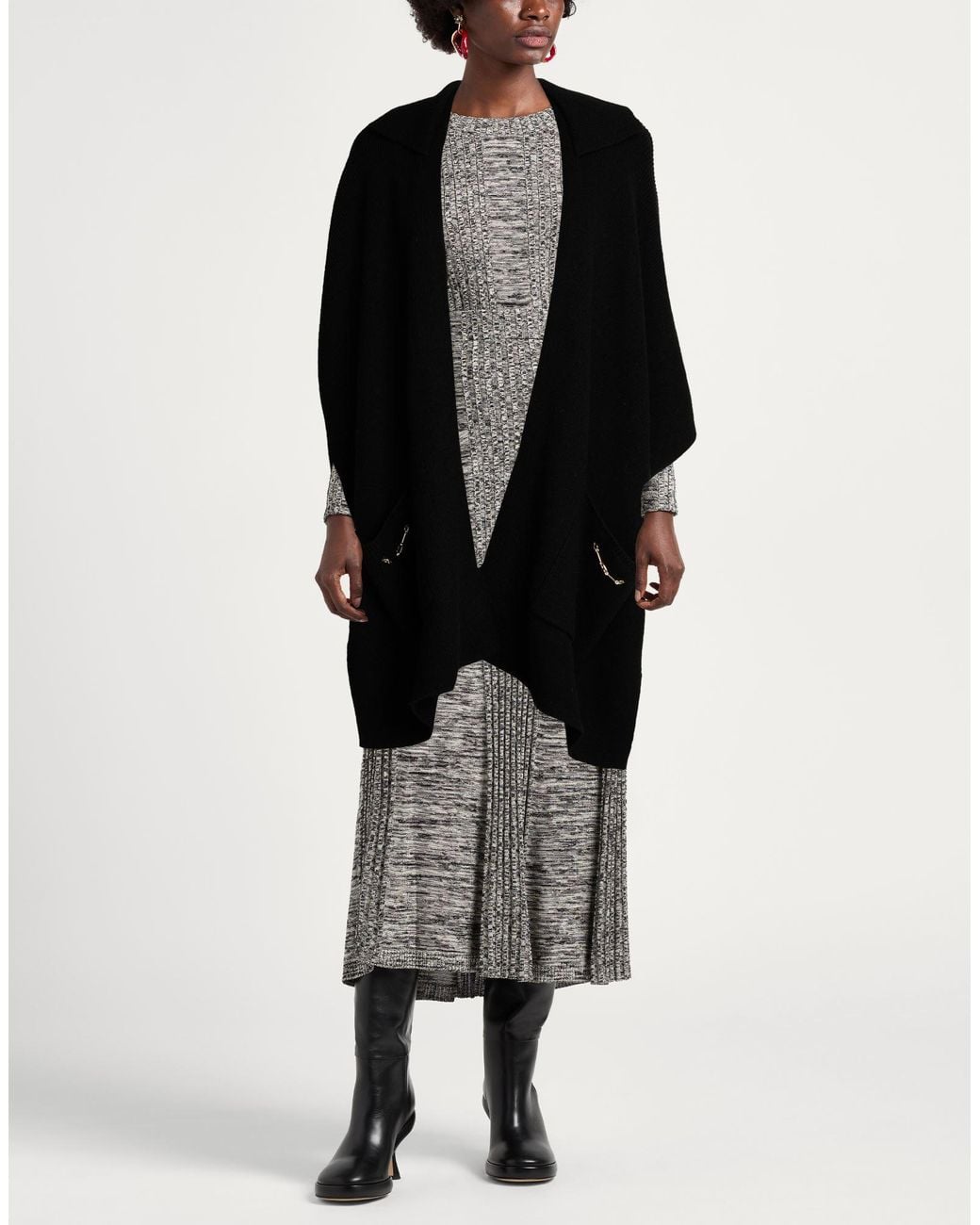 Twinset Black Capes