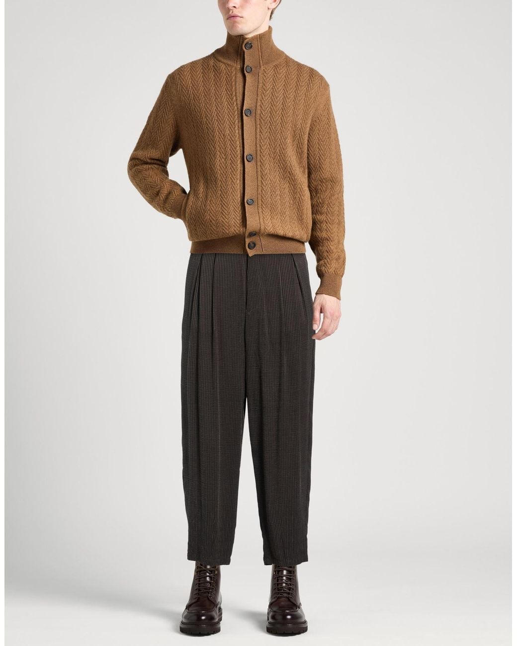 Giorgio Armani Gray Pants for men