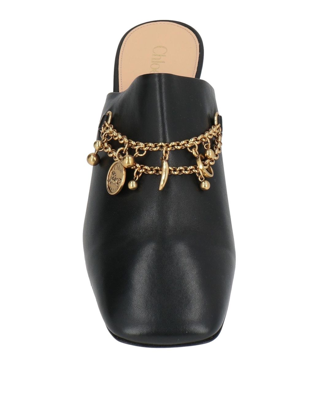 Chloé Black Mules & Clogs Leather