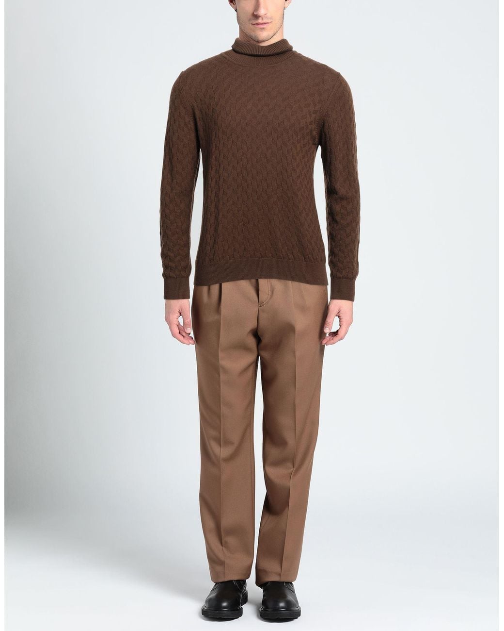 Jeordie's Brown Turtleneck for men