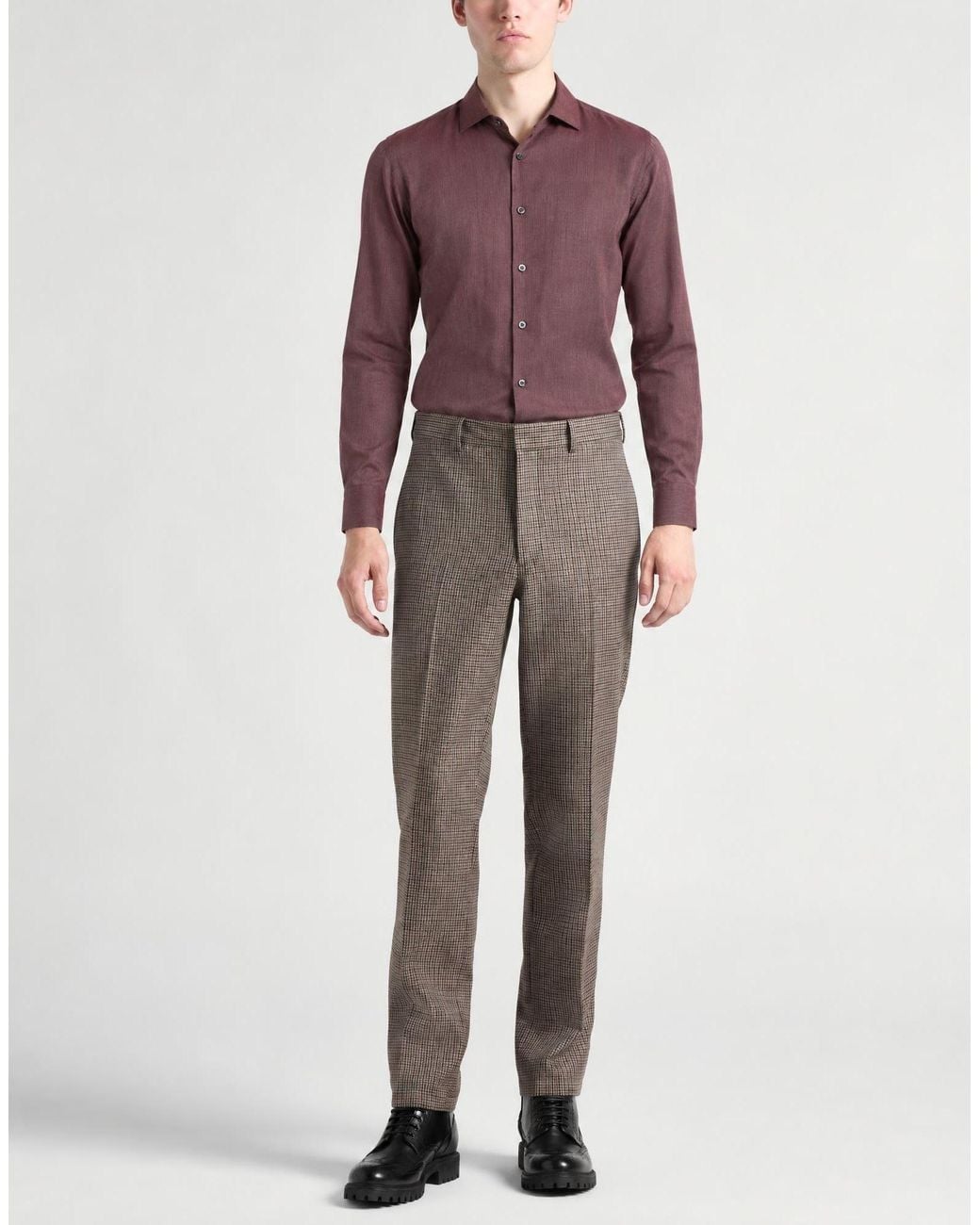 Moorer Purple Shirt for men
