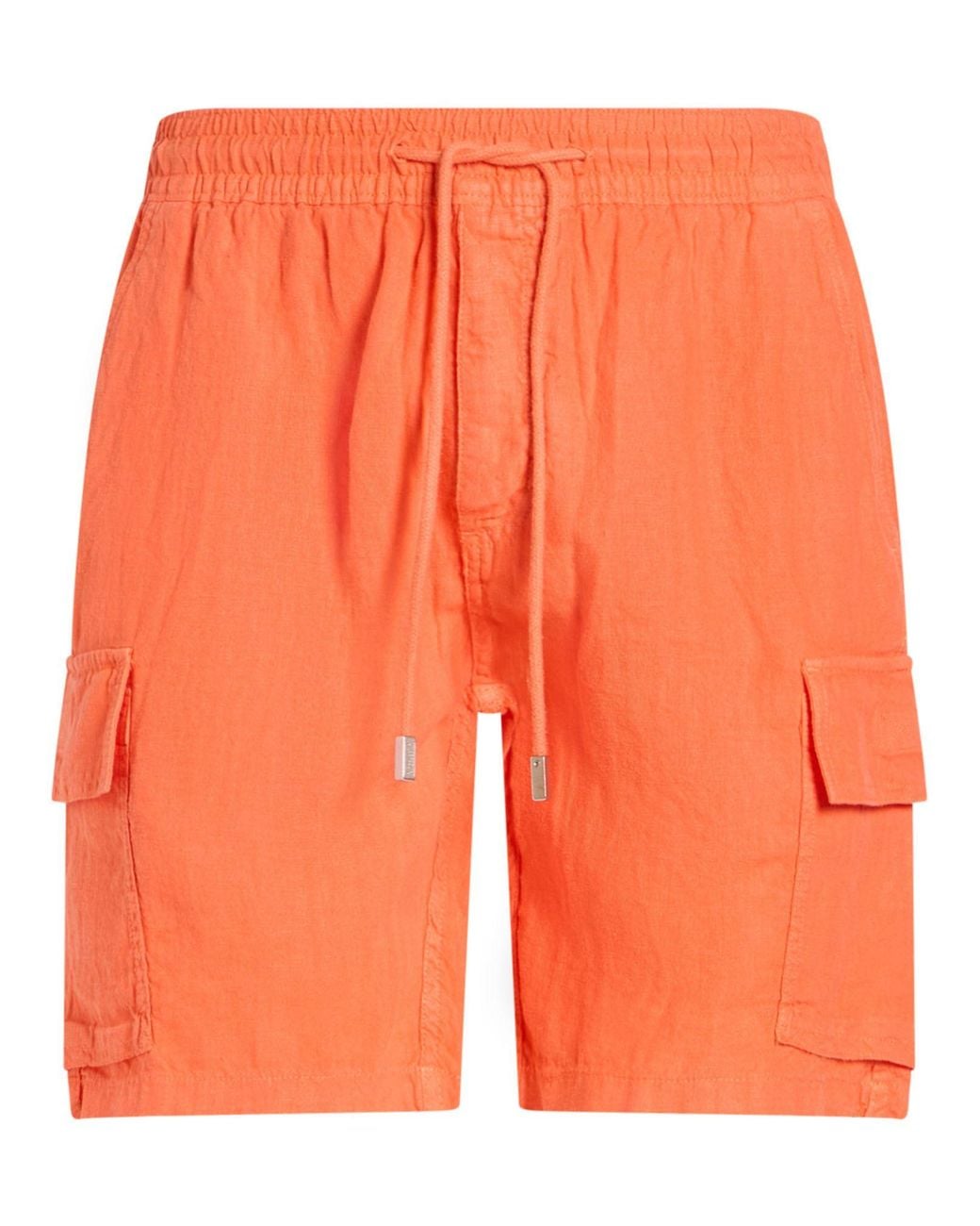 Vilebrequin Orange Shorts & Bermuda Shorts Linen for men