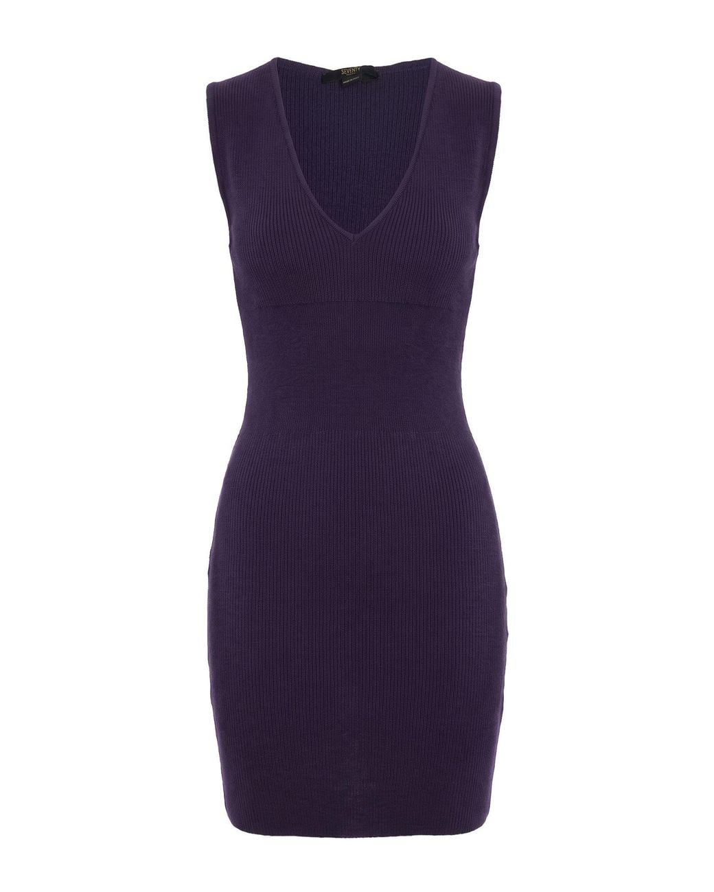 SEVENTY VENEZIA Blue Midi Dress