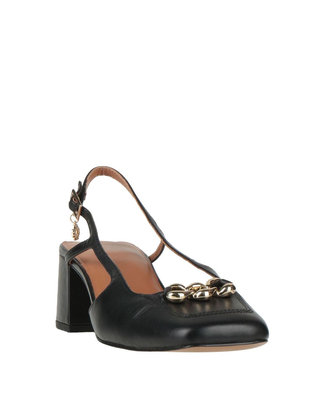 Maje Black Pumps Leather