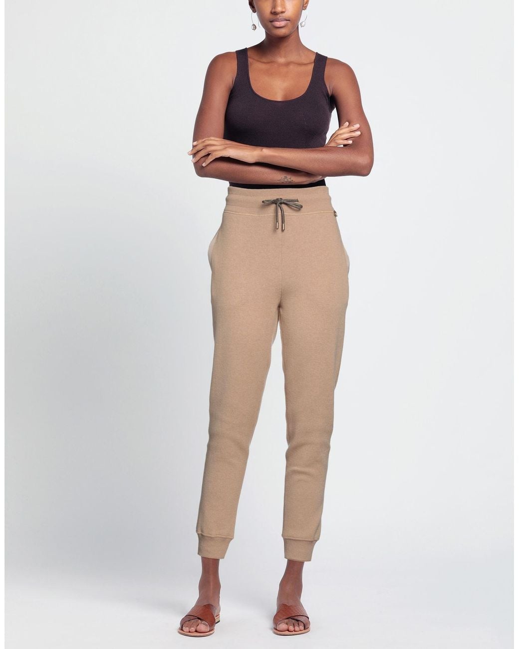 Agnona Natural Trouser