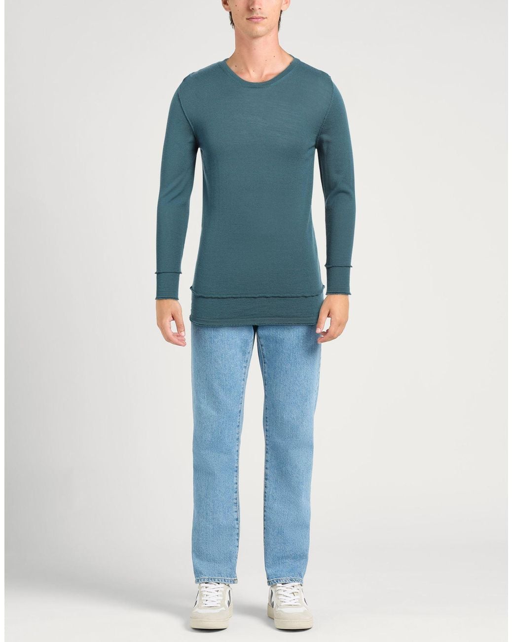 Pullover di Messagerie in Blue da Uomo