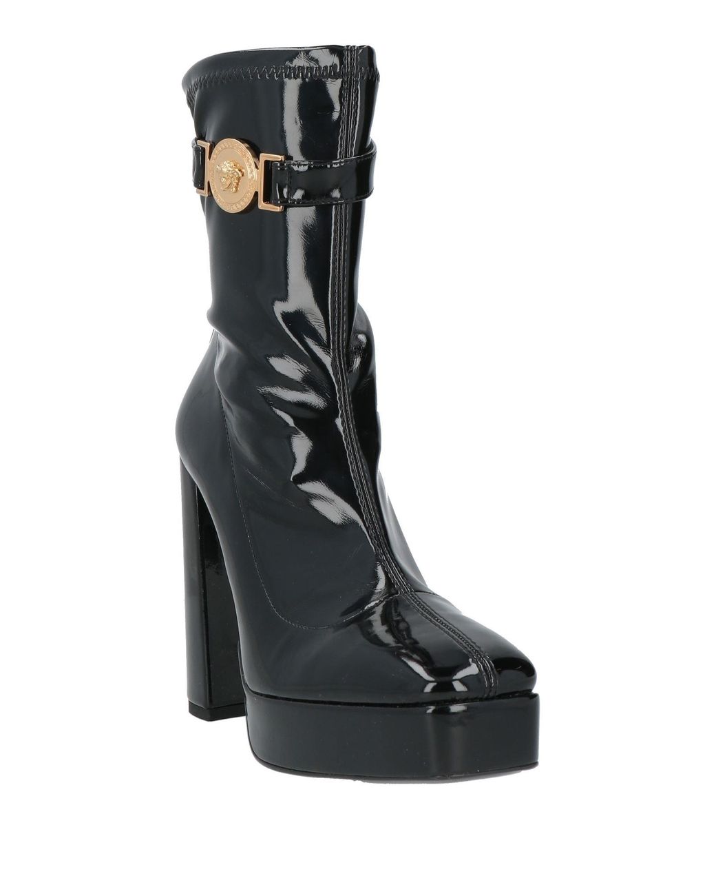 Versace Black Ankle Boots