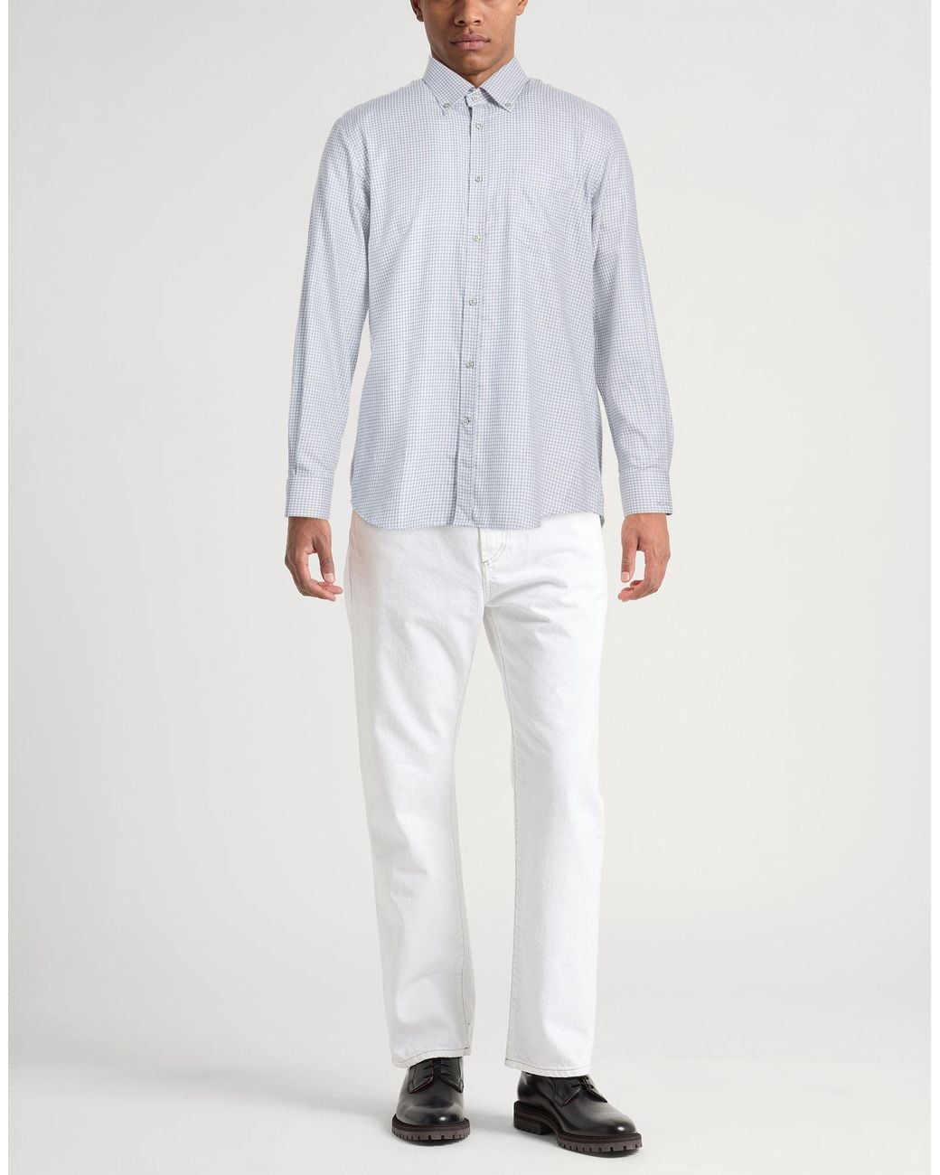 Paul & Shark Blue Shirt Cotton for men
