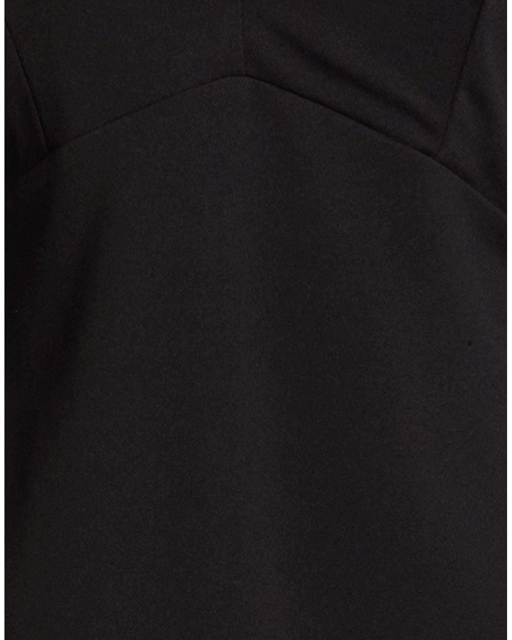 Dixie Black Mini Dress Polyester, Elastane