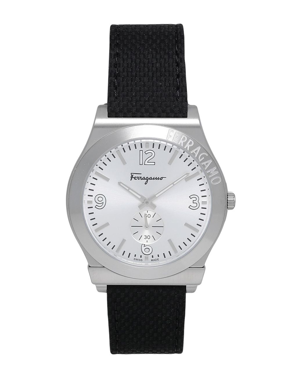 Ferragamo Wrist Watch in Grey for Men Lyst UK