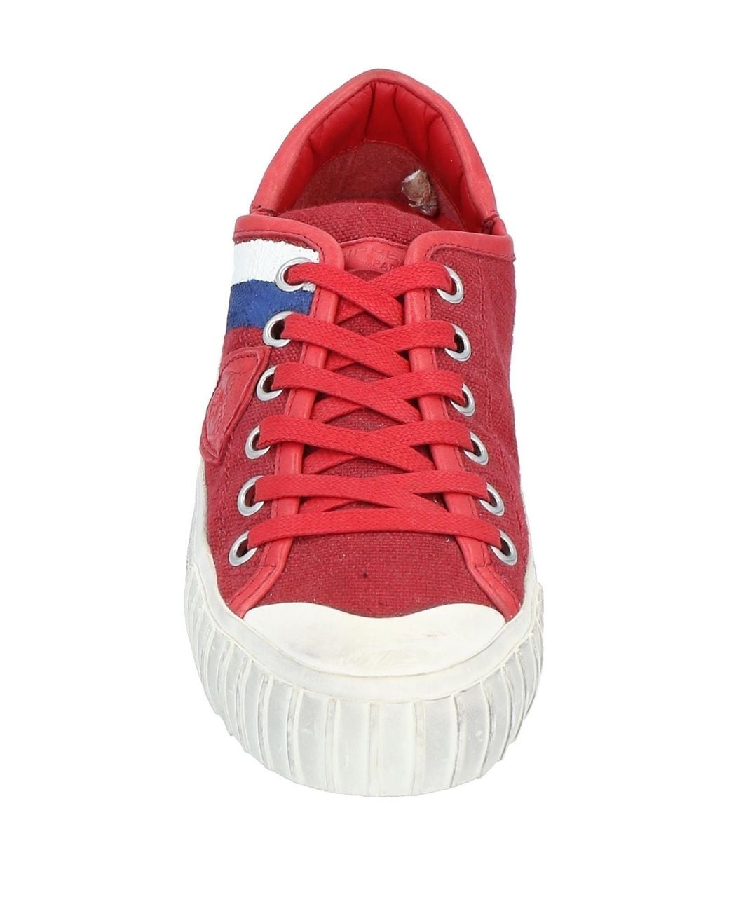 Philippe Model Red Sneakers