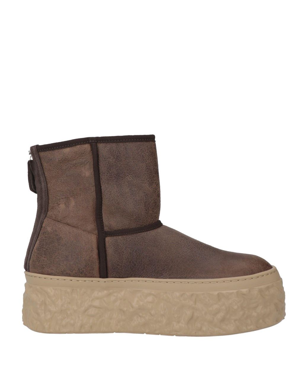 Agl Attilio Giusti Leombruni Brown Ankle Boots Leather