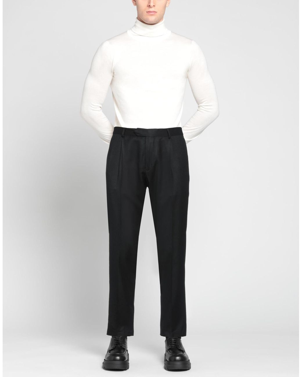 Caruso Black Trouser for men