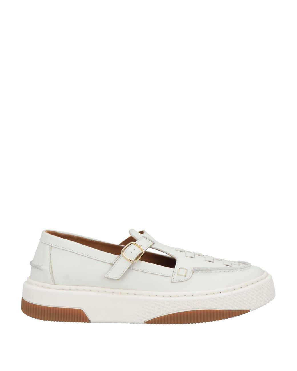 Voile Blanche White Ballet Flats