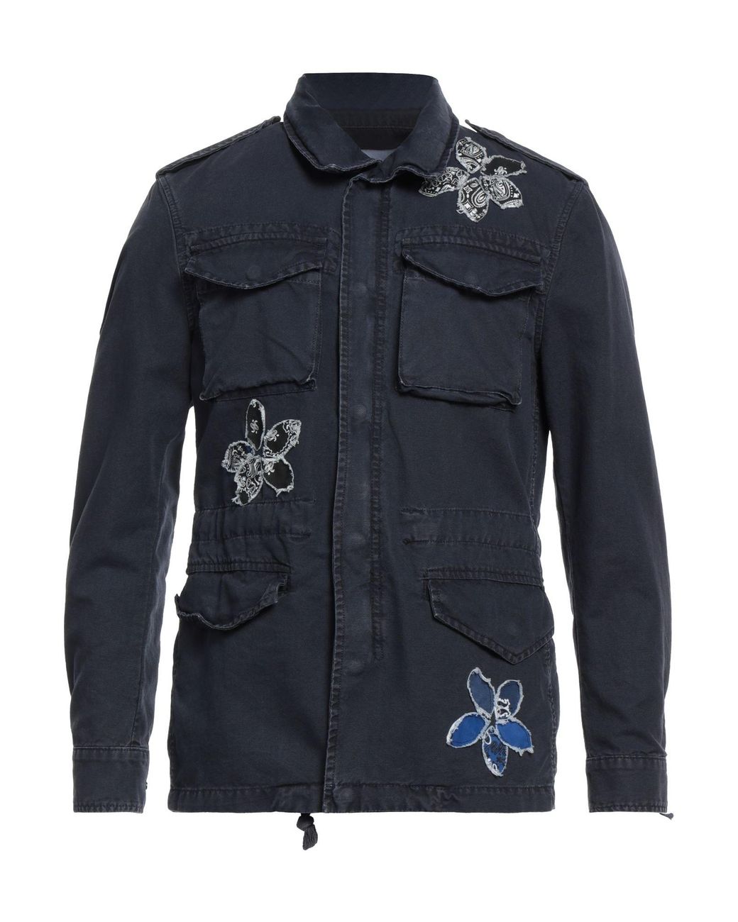 FRONT STREET 8 Blue Jacket for men