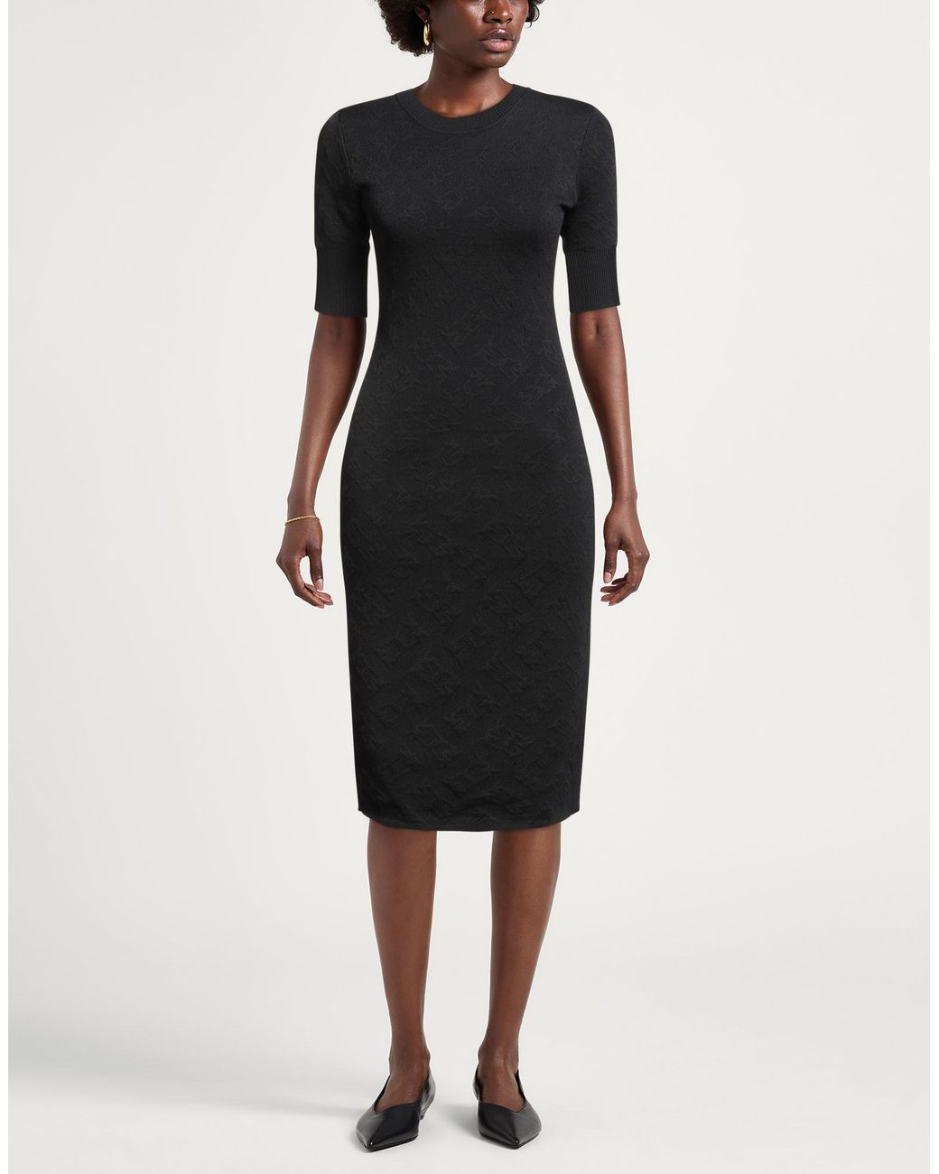 Pinko Black Midi Dress