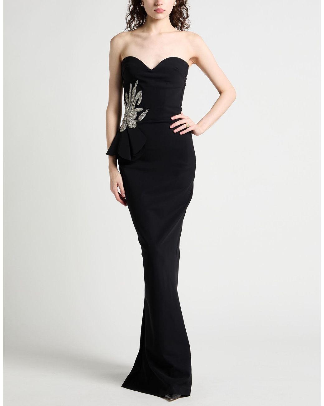 La Petite Robe Di Chiara Boni Black Maxi Dress