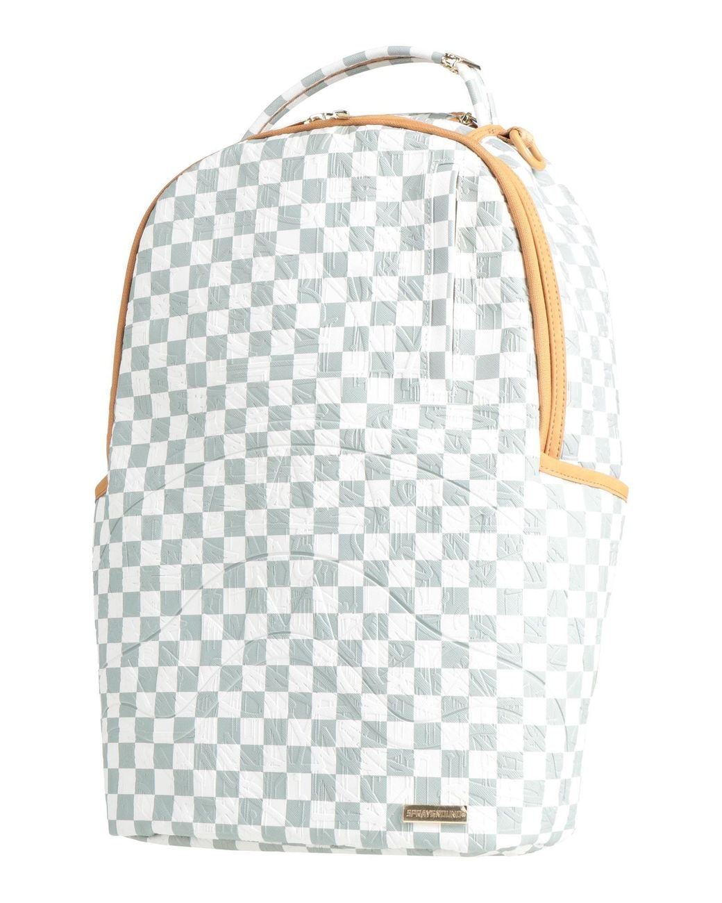 Sprayground White Backpack Textile Fibers