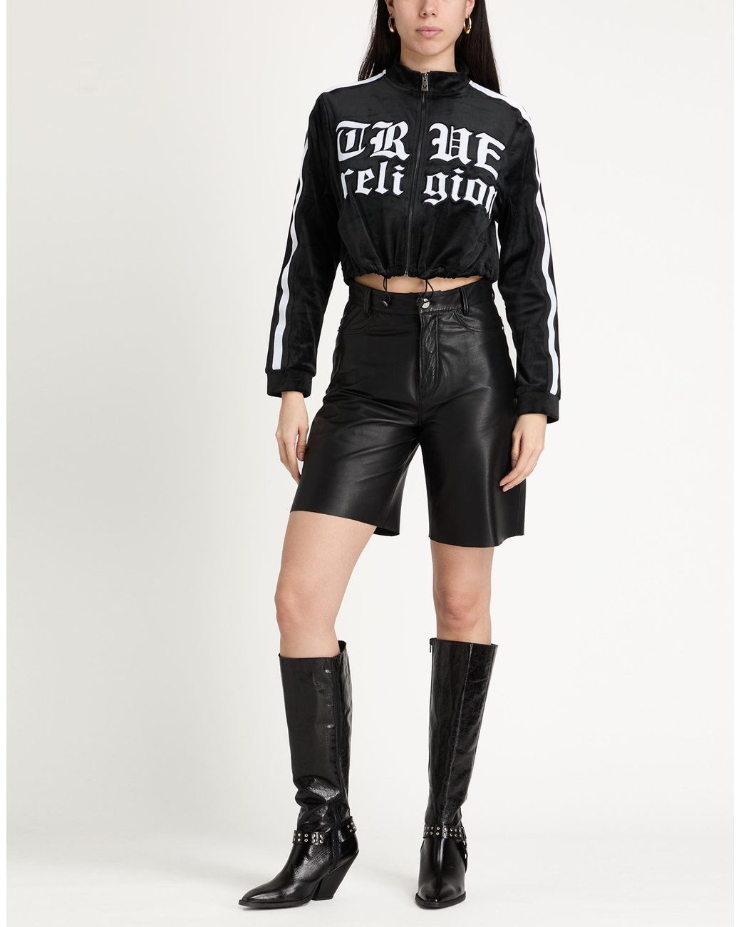 True Religion Black Sweatshirt