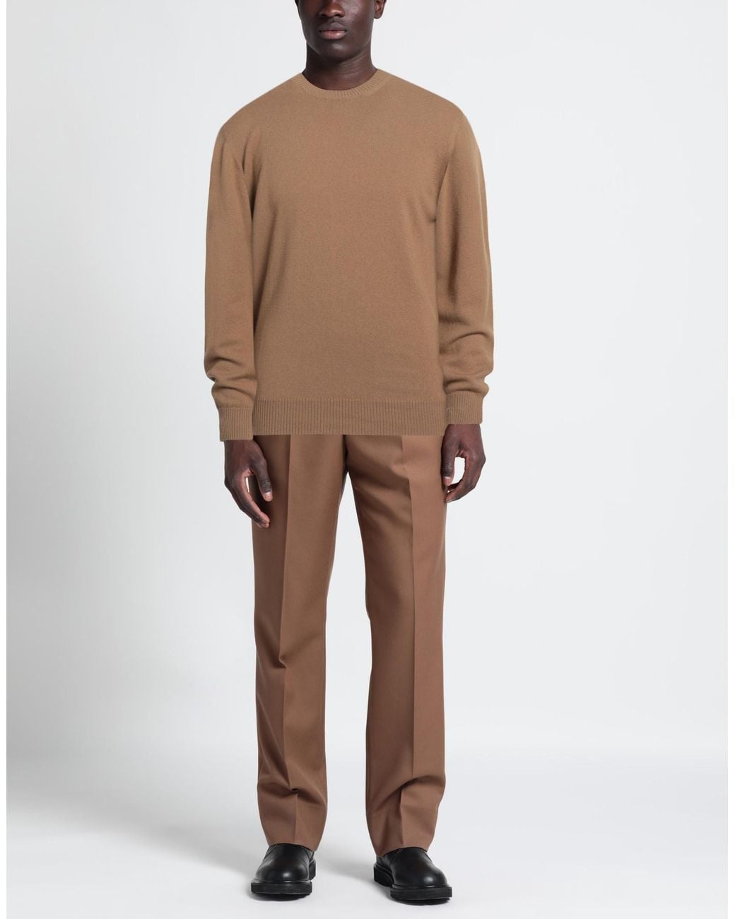 Pullover Alpha Studio de hombre de color Brown