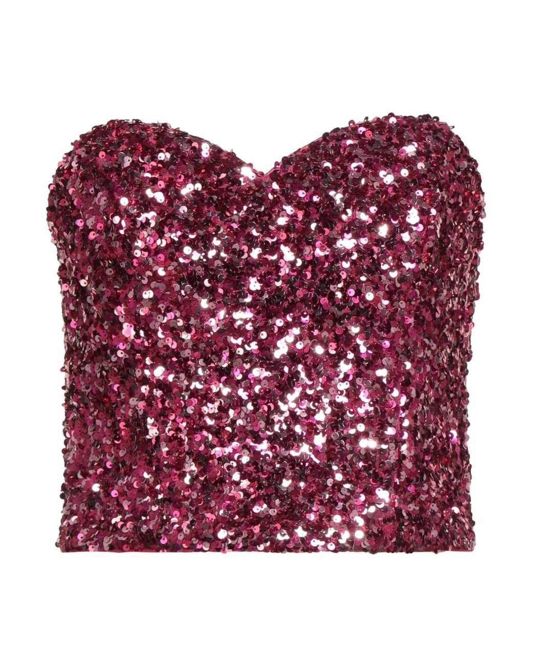 Camilla Red Fuchsia Top Polyester, Elastane, Polyamide
