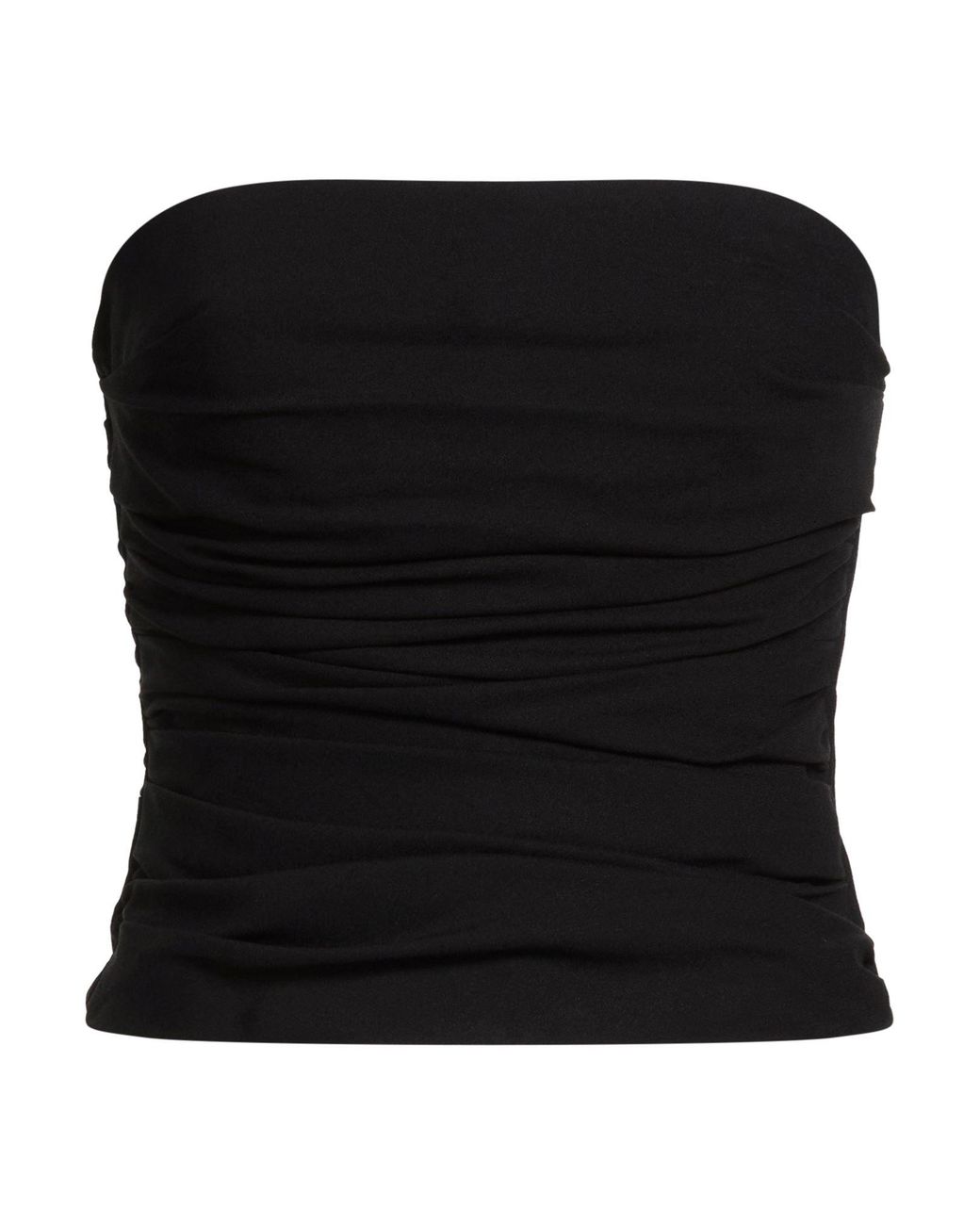 Moschino Black Top Acetate, Viscose