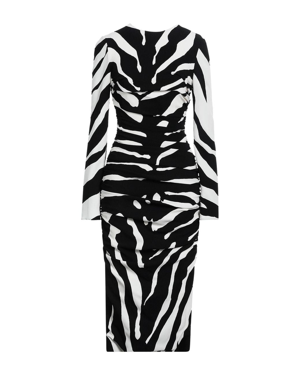 Dolce & Gabbana Black Midi Dress