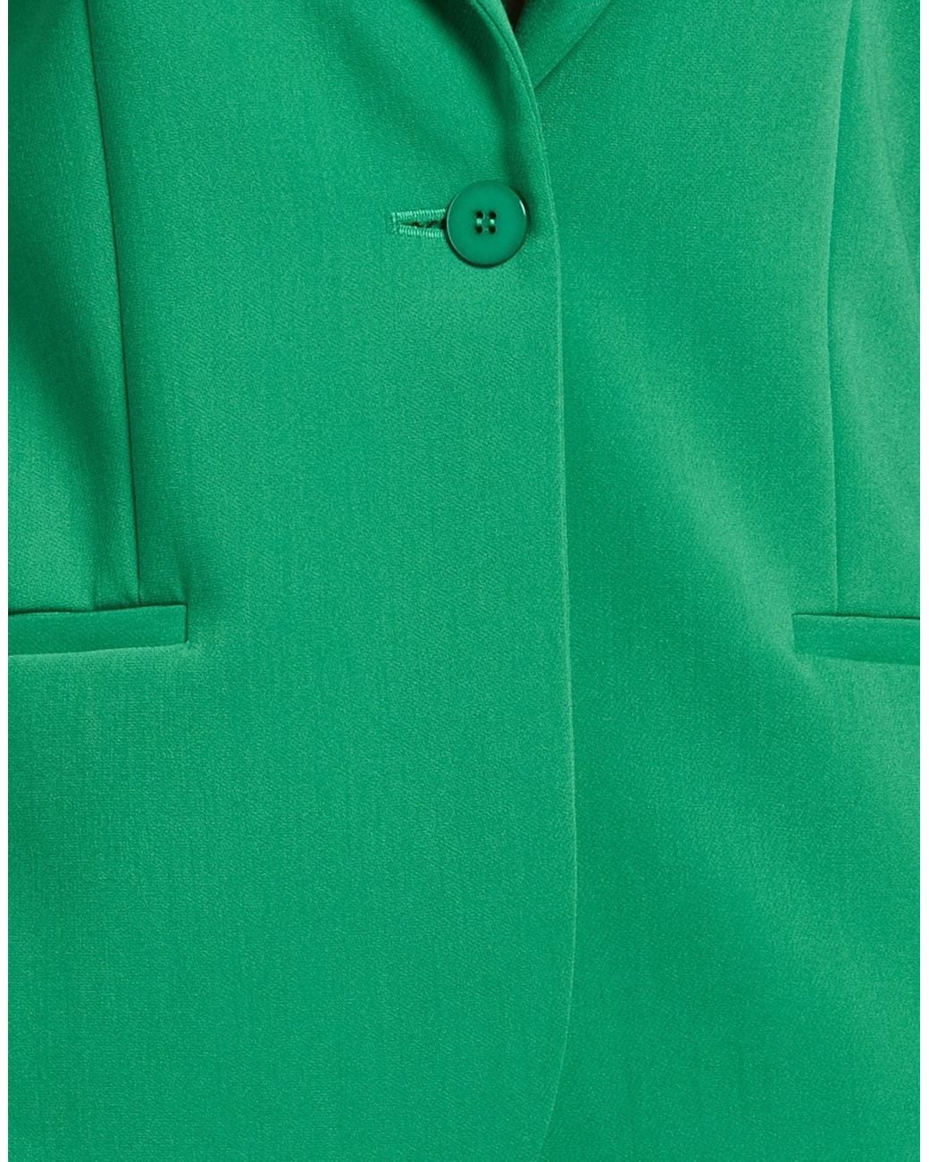 Niu Green Blazer Polyester, Viscose, Elastane