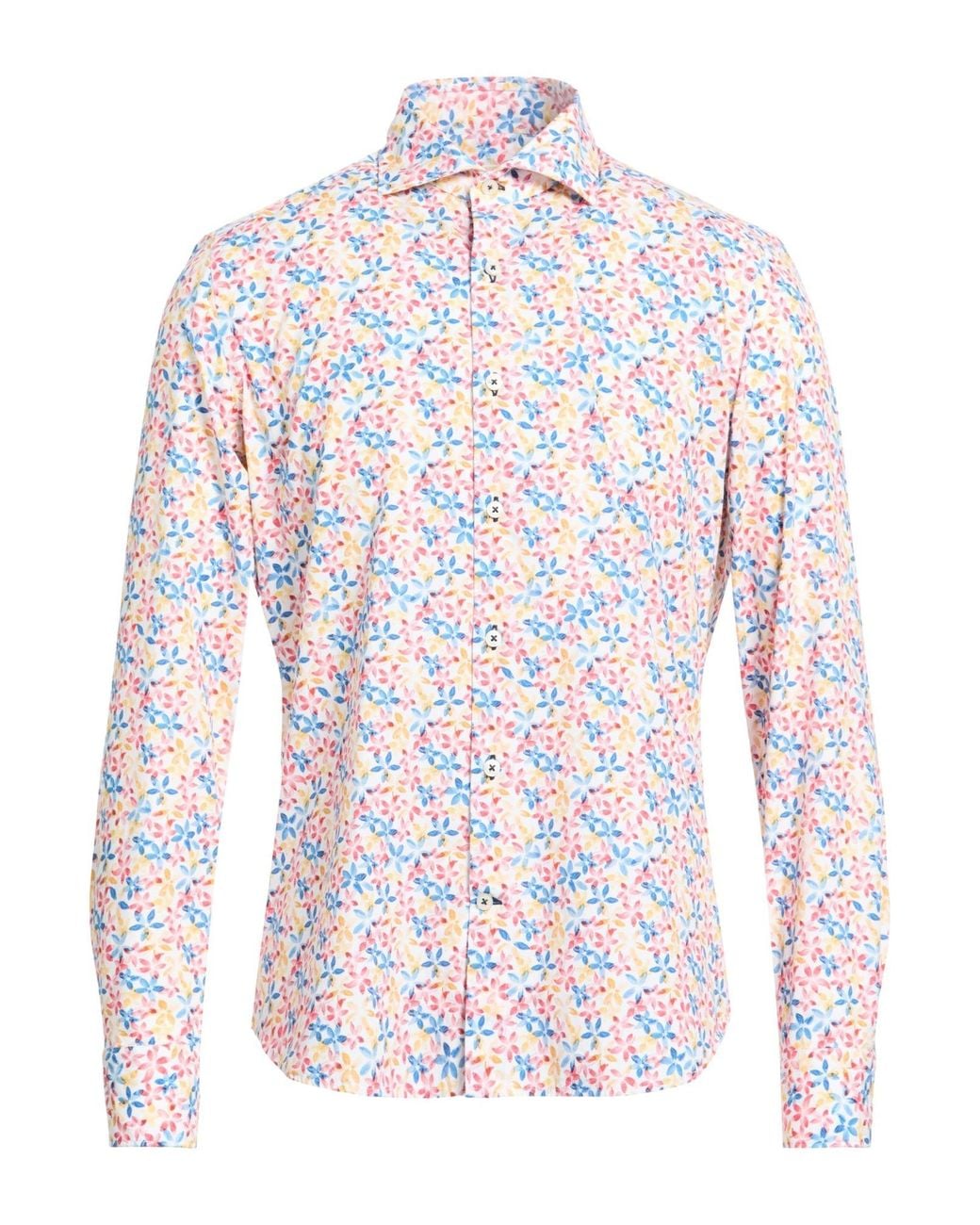 Ghirardelli White Shirt Cotton for men