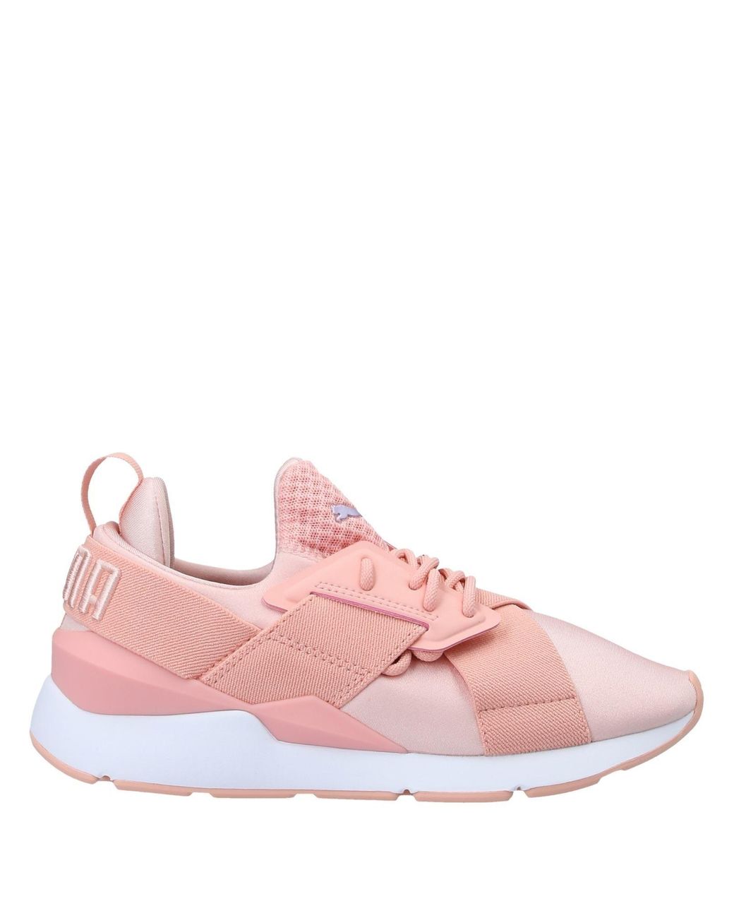 puma satin pink