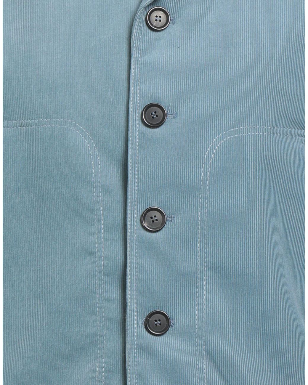 Paul & Joe Blue Jacket Cotton for men