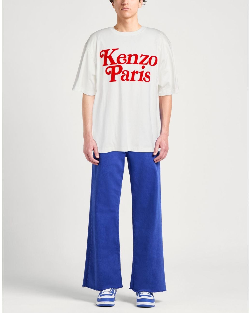 KENZO White T-Shirt Cotton for men