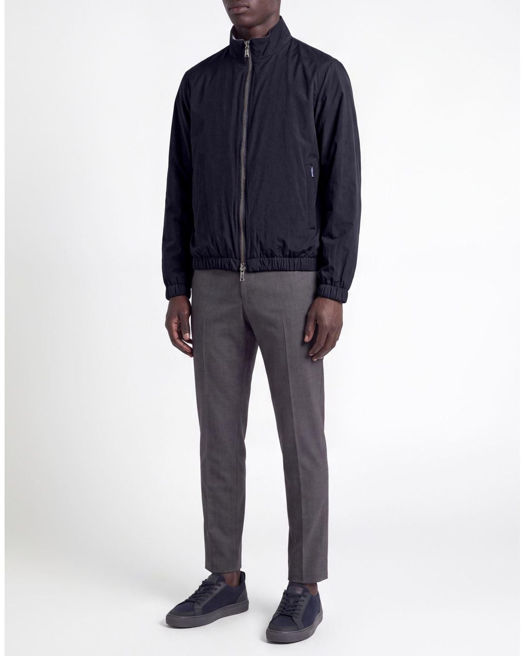 Façonnable Blue Midnight Jacket Polyamide for men