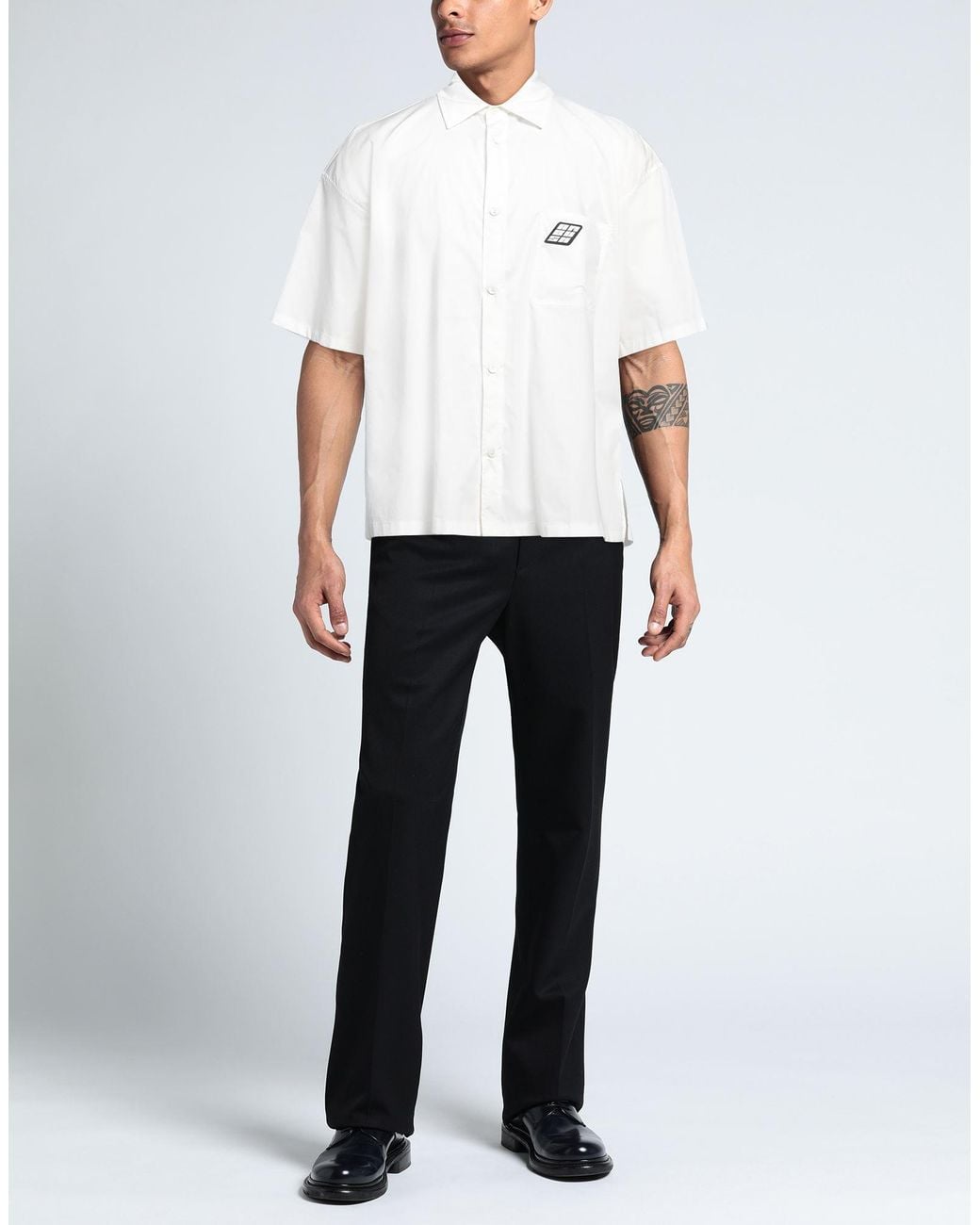 Camisa Ambush de hombre de color White