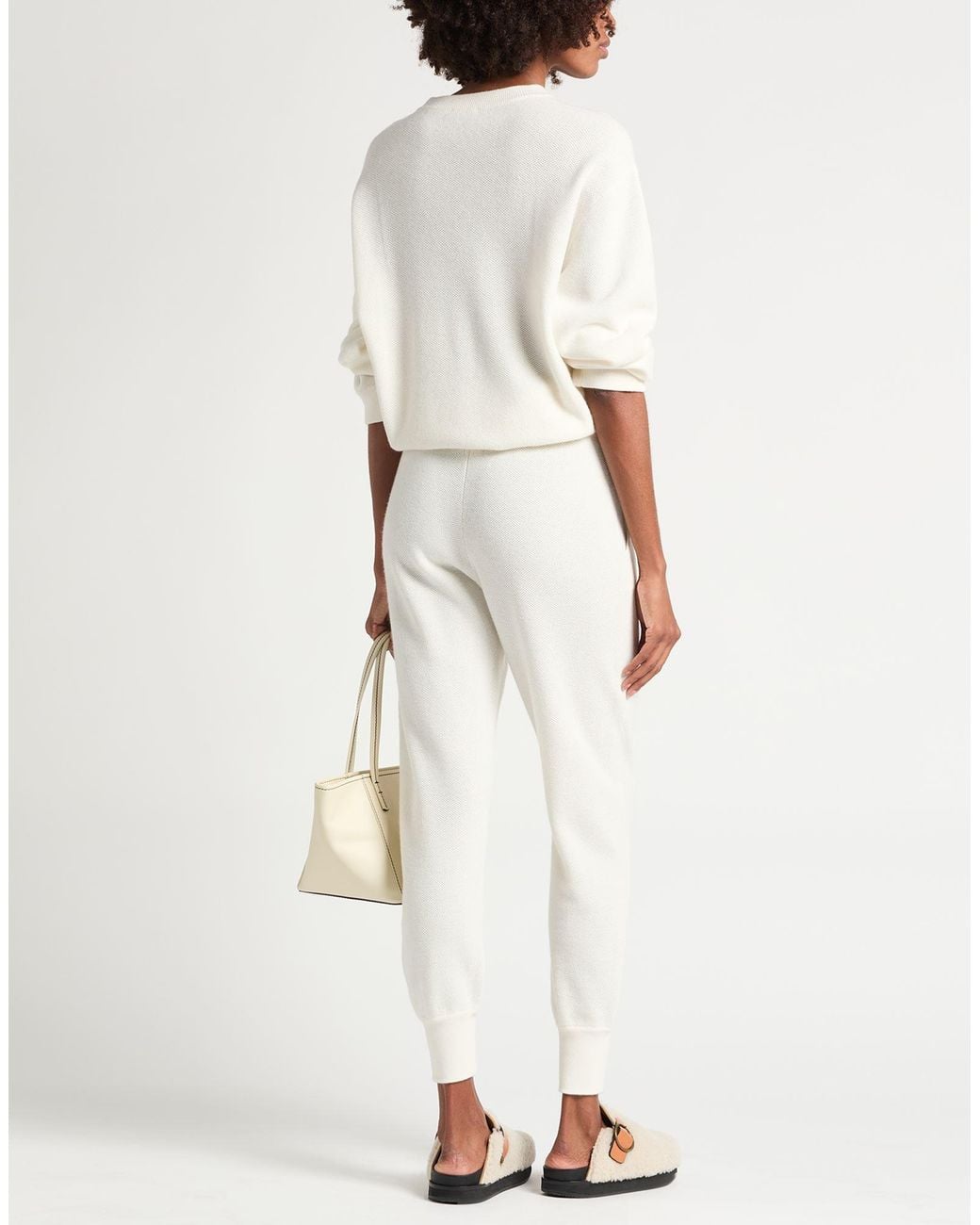 Brunello Cucinelli White Trouser