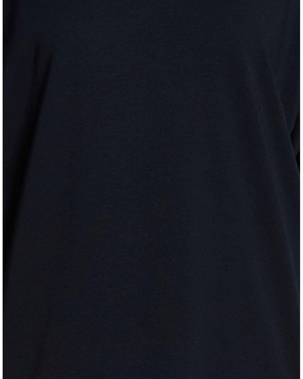Alpha Studio Black T-Shirt Cotton, Elastane