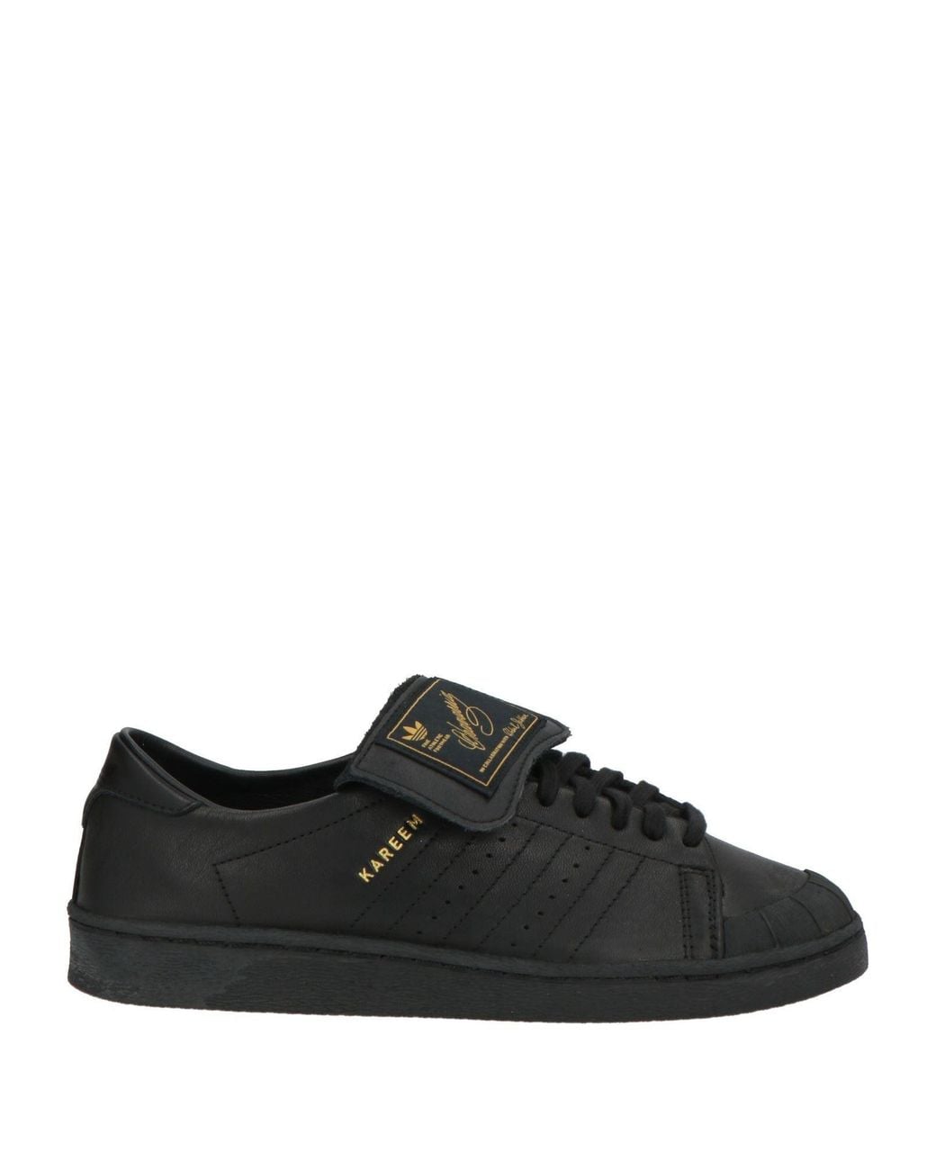 Adidas Originals Black Sneakers Leather