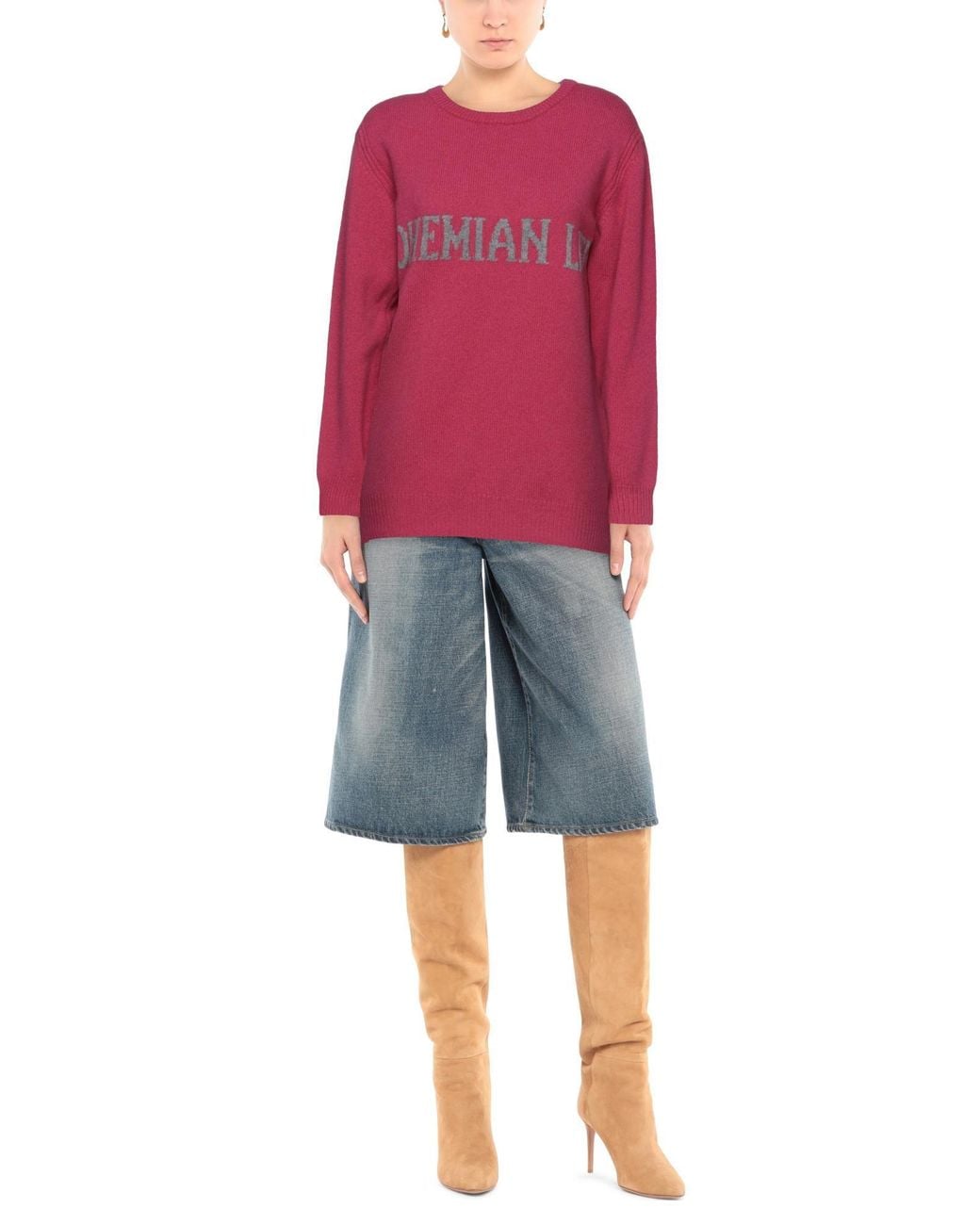 Alberta Ferretti Pink Jumper