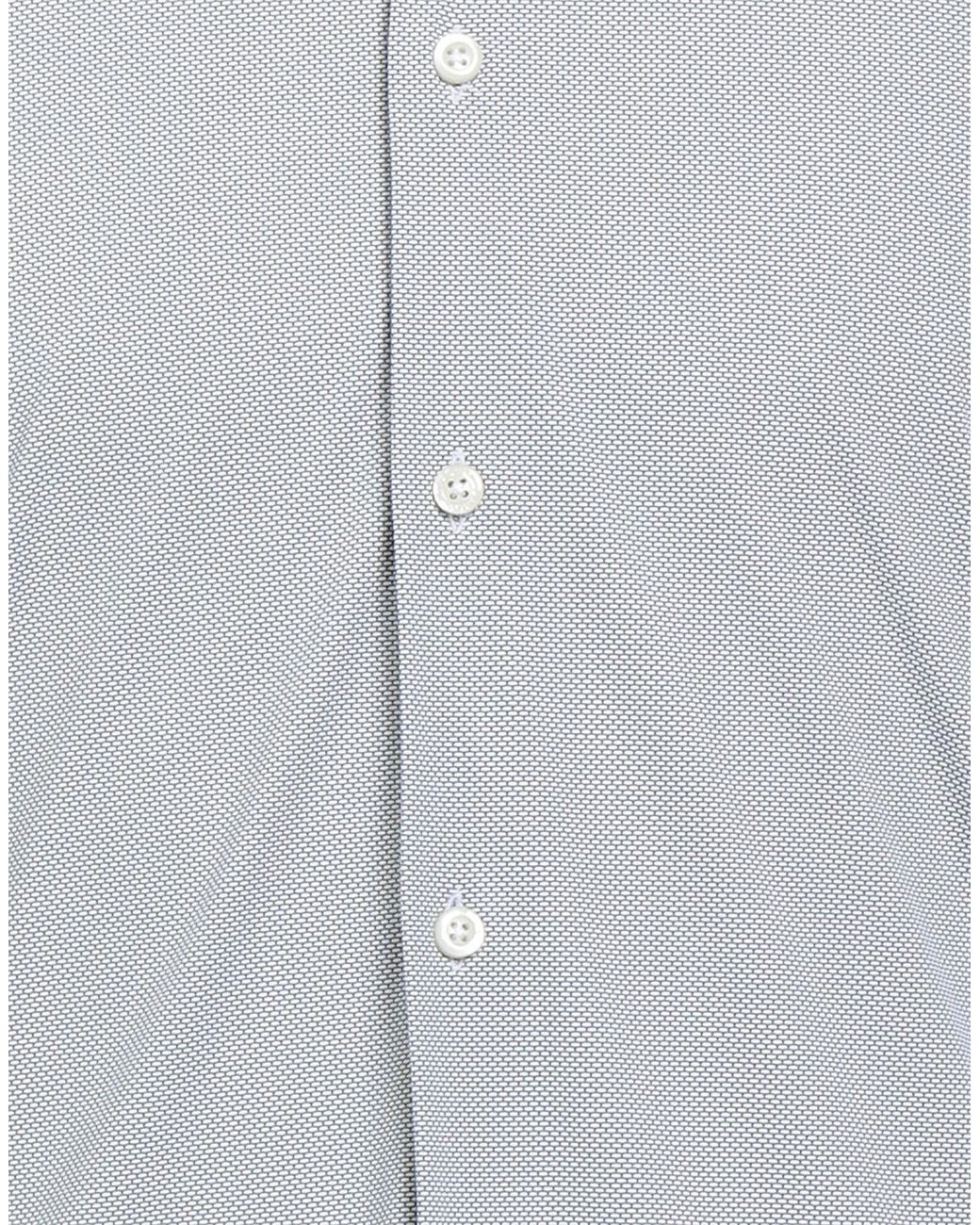 Ghirardelli Blue Shirt Polyamide, Elastane for men