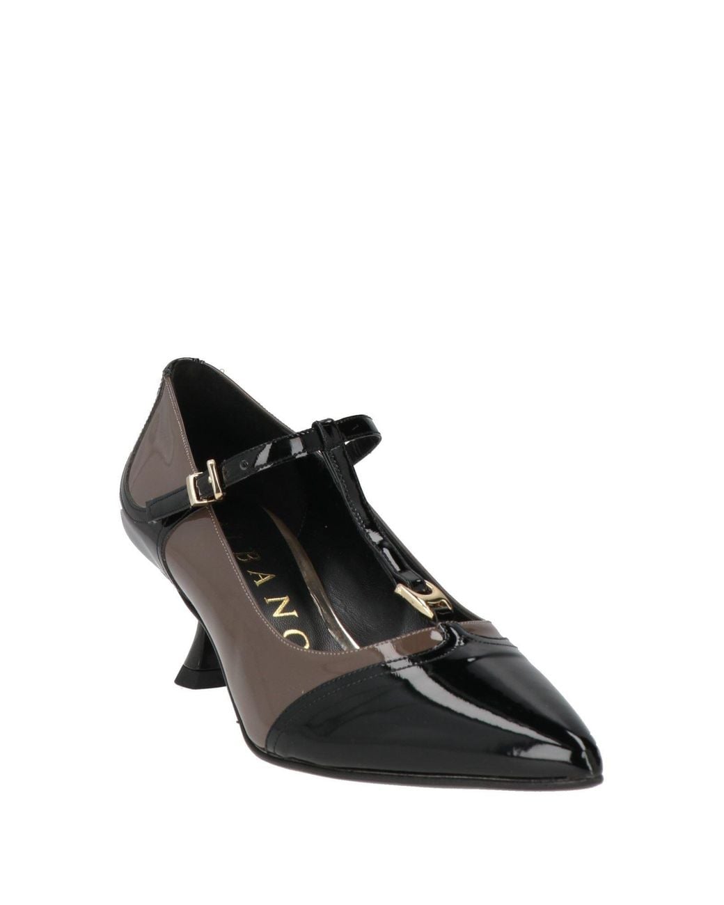 Albano Black Pumps Textile Fibers