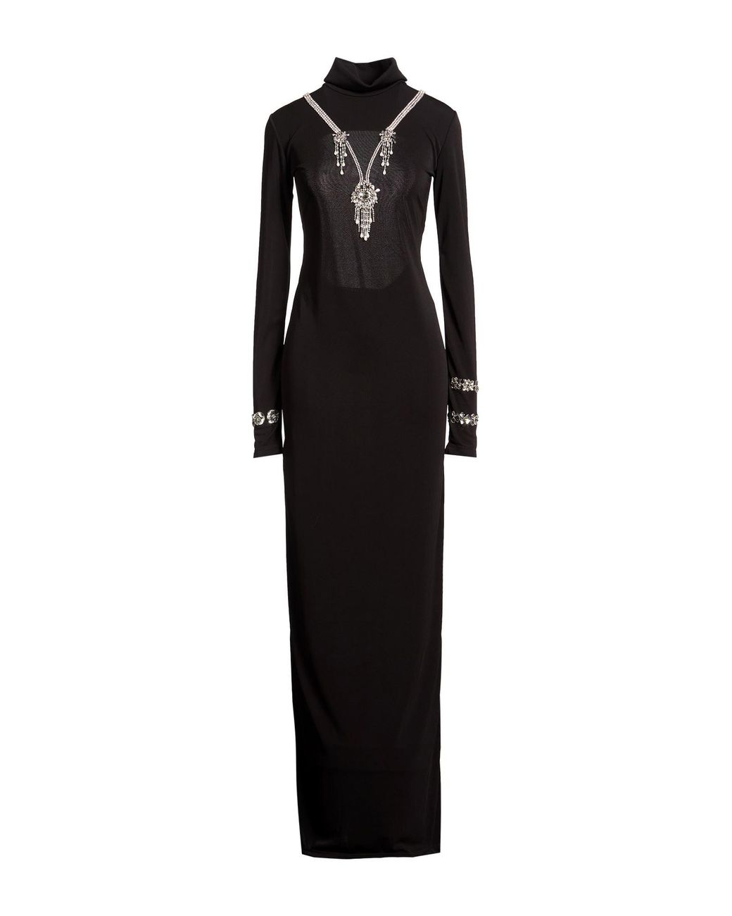 DES_PHEMMES Black Maxi Dress