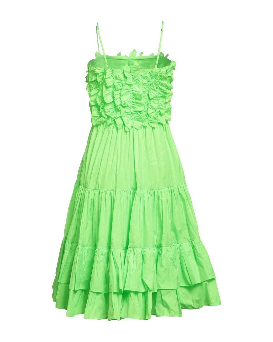Vestito Midi di MSGM in Green