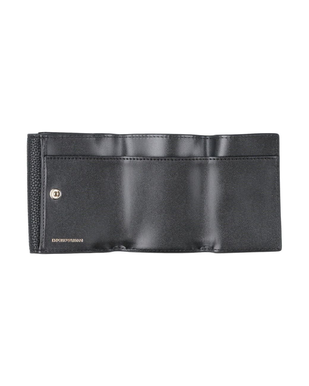 Emporio Armani Black Wallets