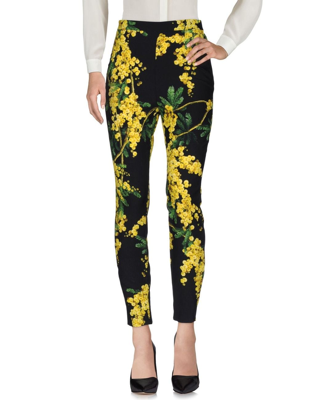 Dolce & Gabbana Yellow Trouser