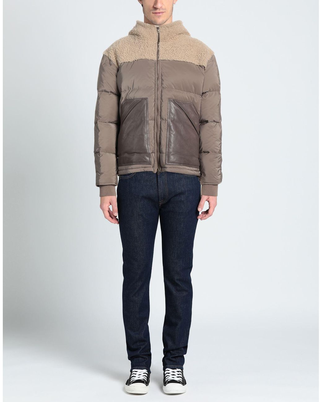 Salvatore Santoro Brown Puffer for men