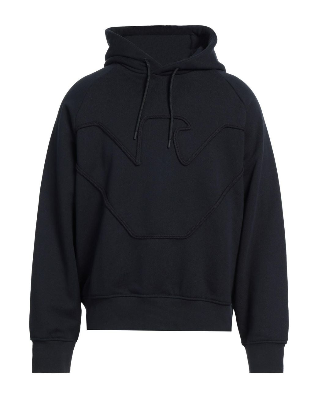 Emporio Armani Blue Sweatshirt Cotton for men
