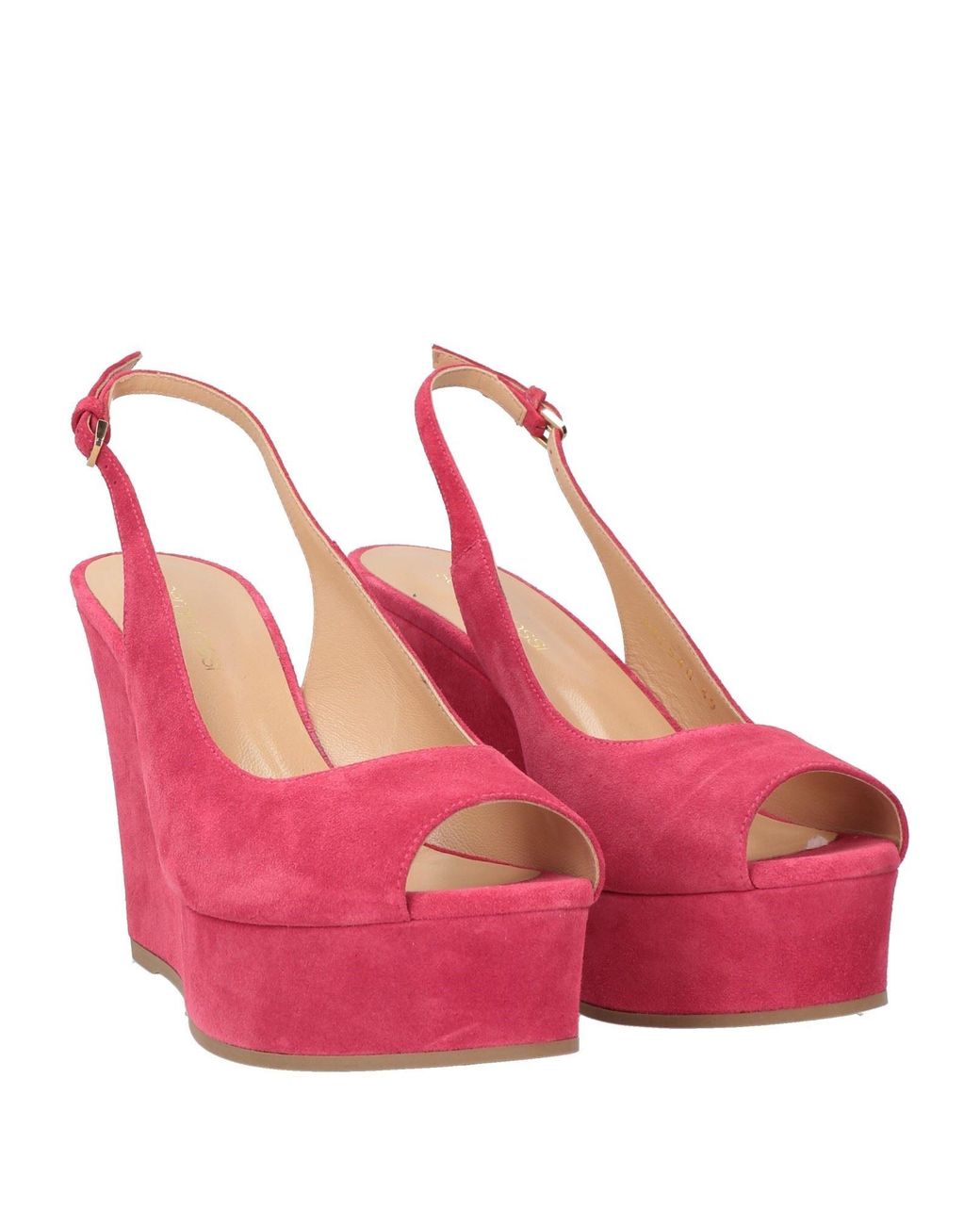 Sergio Rossi Pink Sandals Leather