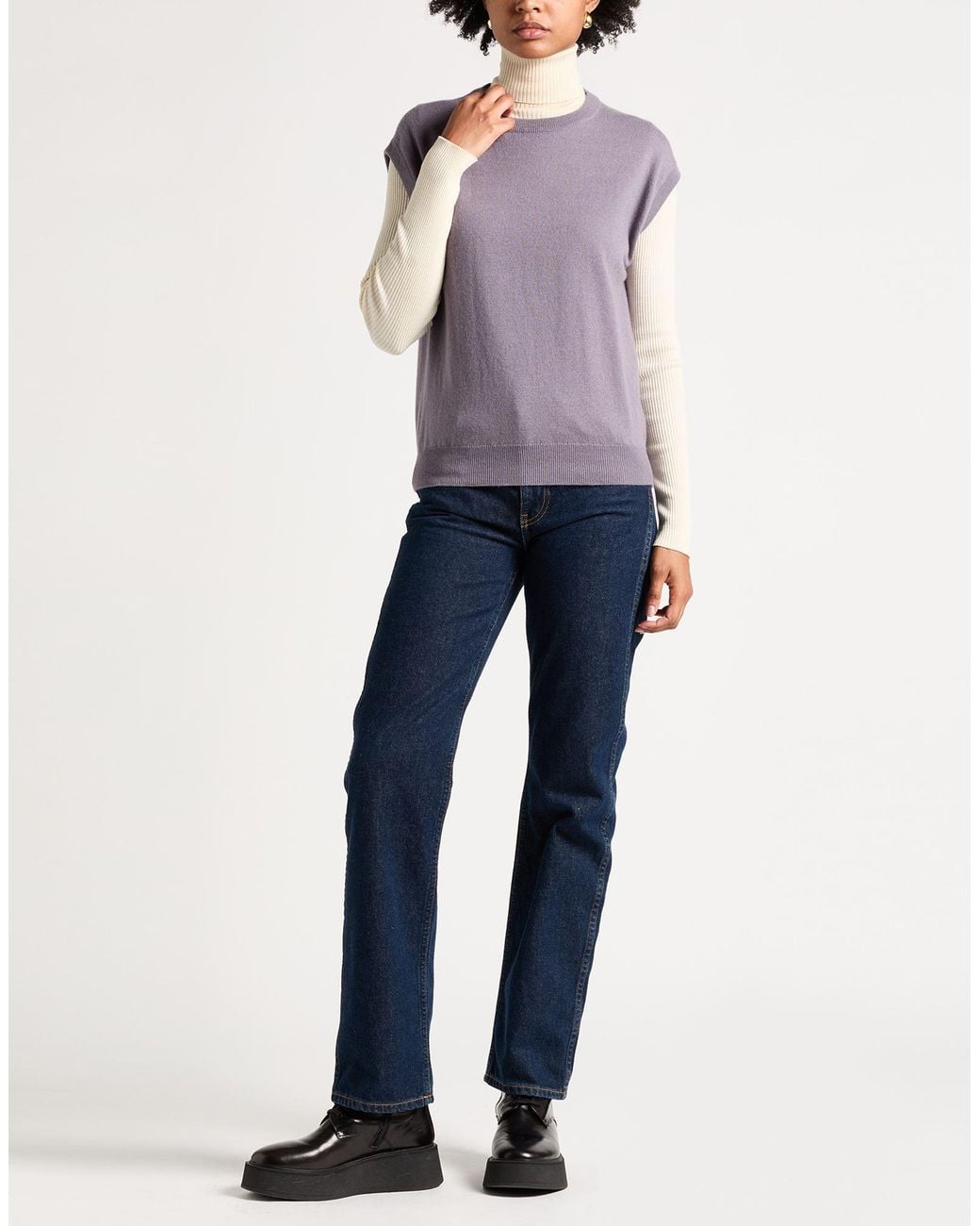 Brunello Cucinelli Purple Pullover