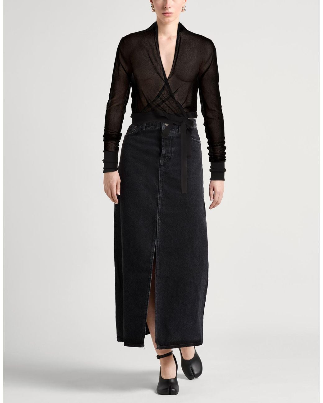 Pinko Black Wrap Cardigans